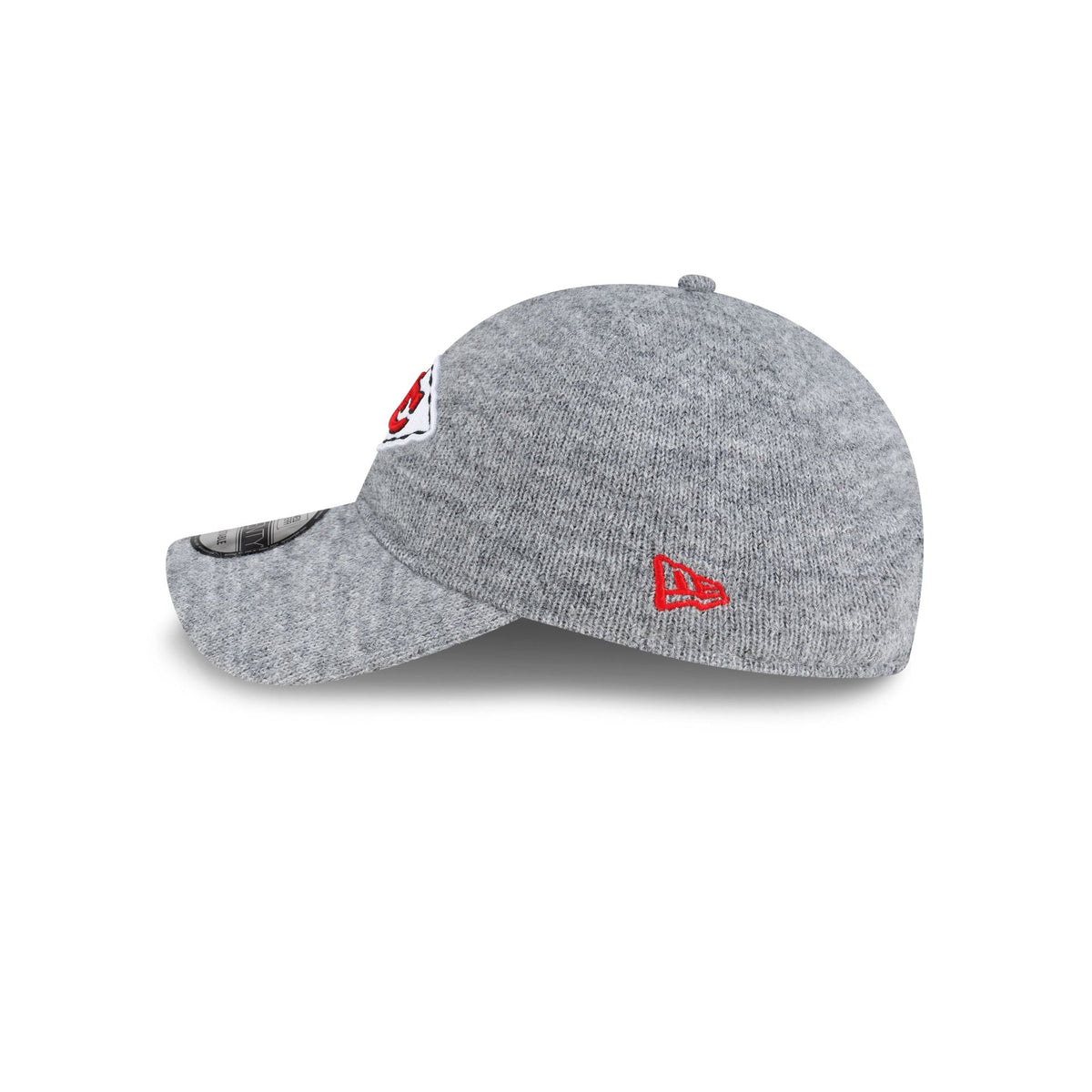 Kansas City Chiefs Gray Wool 9TWENTY Adjustable Hat