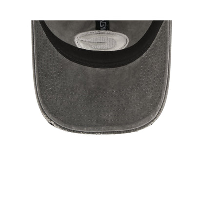 Green Bay Packers Washed Black Cotton 9TWENTY Adjustable Hat