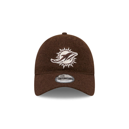Miami Dolphins Wool Walnut 9TWENTY Adjustable Hat