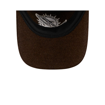 Miami Dolphins Wool Walnut 9TWENTY Adjustable Hat