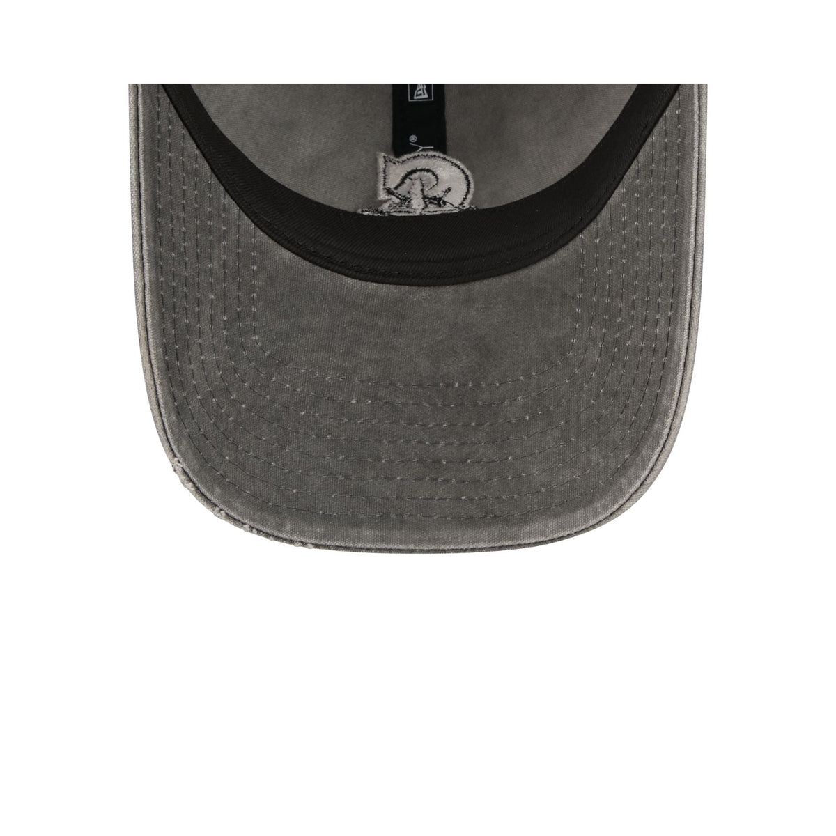 Seattle Mariners Washed Black Cotton 9TWENTY Adjustable Hat