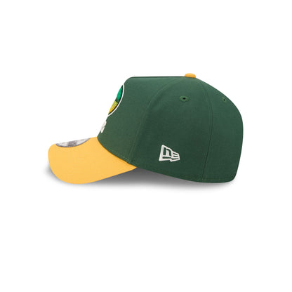 Green Bay Packers Fade Logo 9FORTY A-Frame Snapback Hat