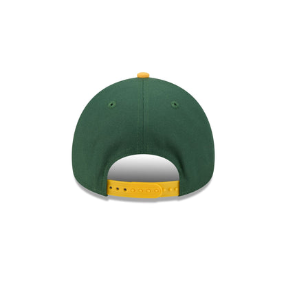 Green Bay Packers Fade Logo 9FORTY A-Frame Snapback Hat