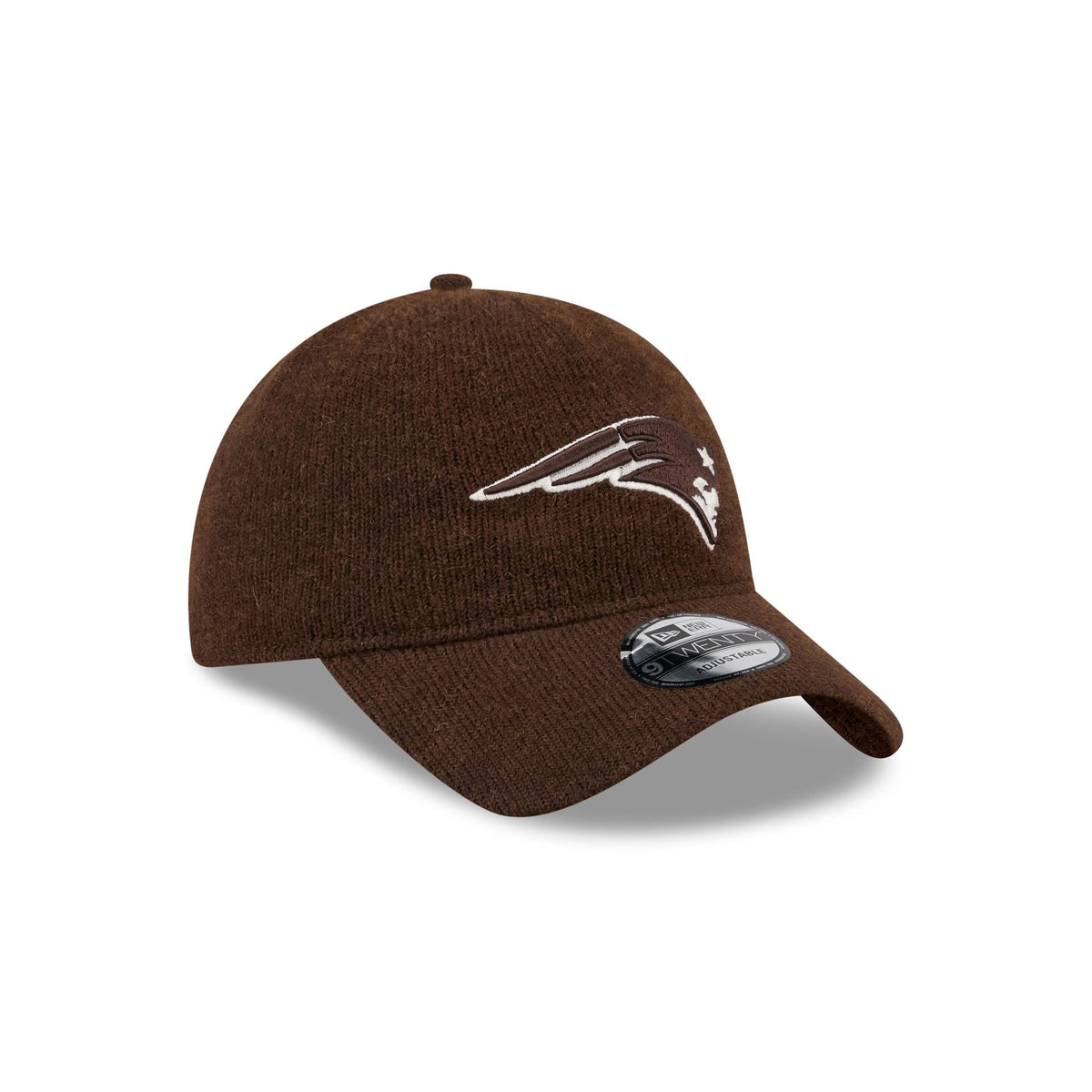 New England Patriots Wool Walnut 9TWENTY Adjustable Hat