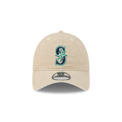 Seattle Mariners Washed Stone Cotton 9TWENTY Adjustable Hat