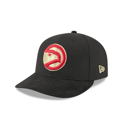 Atlanta Hawks Hardwood Classics Side Patch 9FIFTY Snapback Hat
