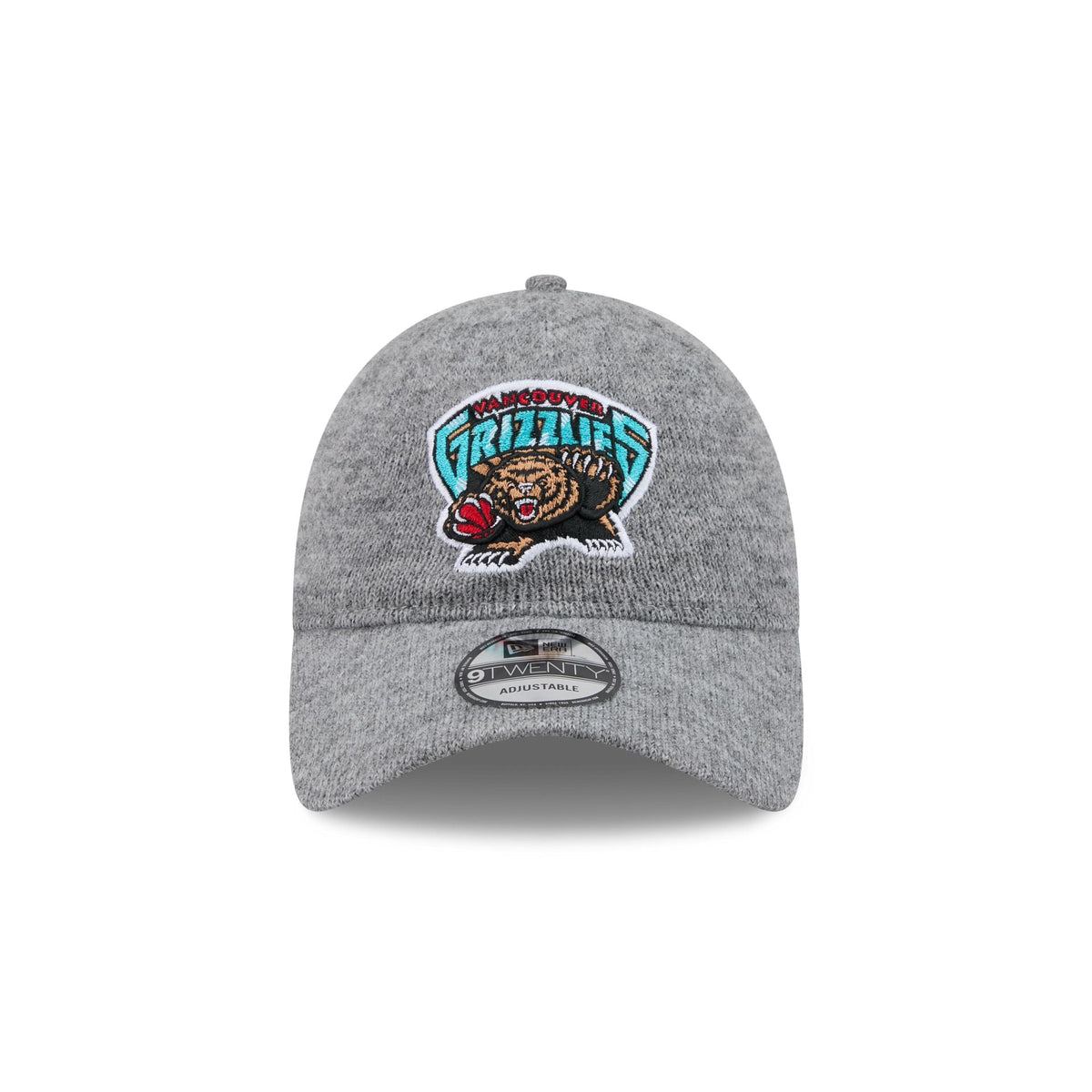 Vancouver Grizzlies Gray Wool 9TWENTY Adjustable Hat