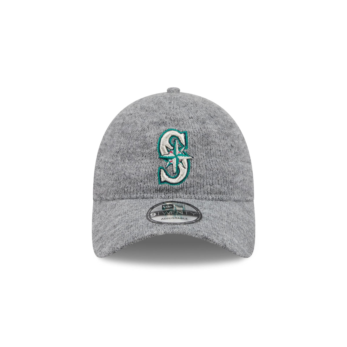 Seattle Mariners Gray Wool 9TWENTY Adjustable Hat