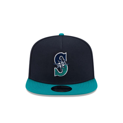 Seattle Mariners Fade Logo 9FIFTY A-Frame Snapback Hat