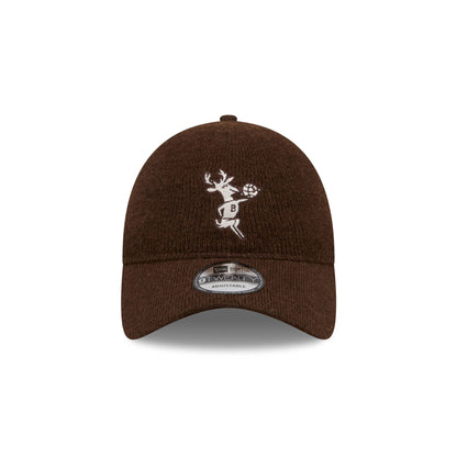 Milwaukee Bucks Wool Walnut 9TWENTY Adjustable Hat