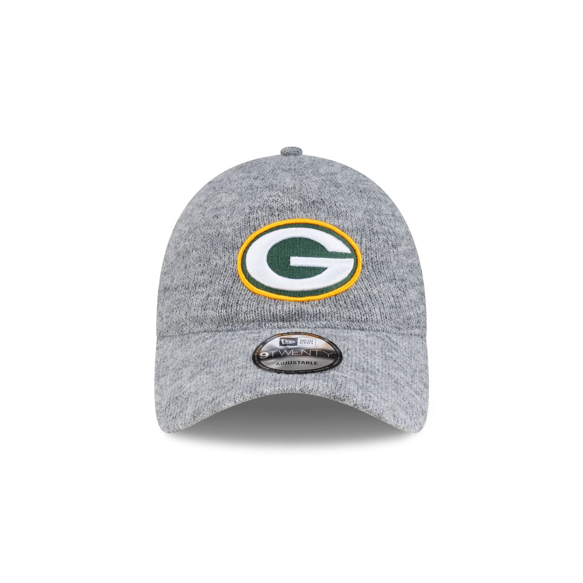 Green Bay Packers Gray Wool 9TWENTY Adjustable Hat