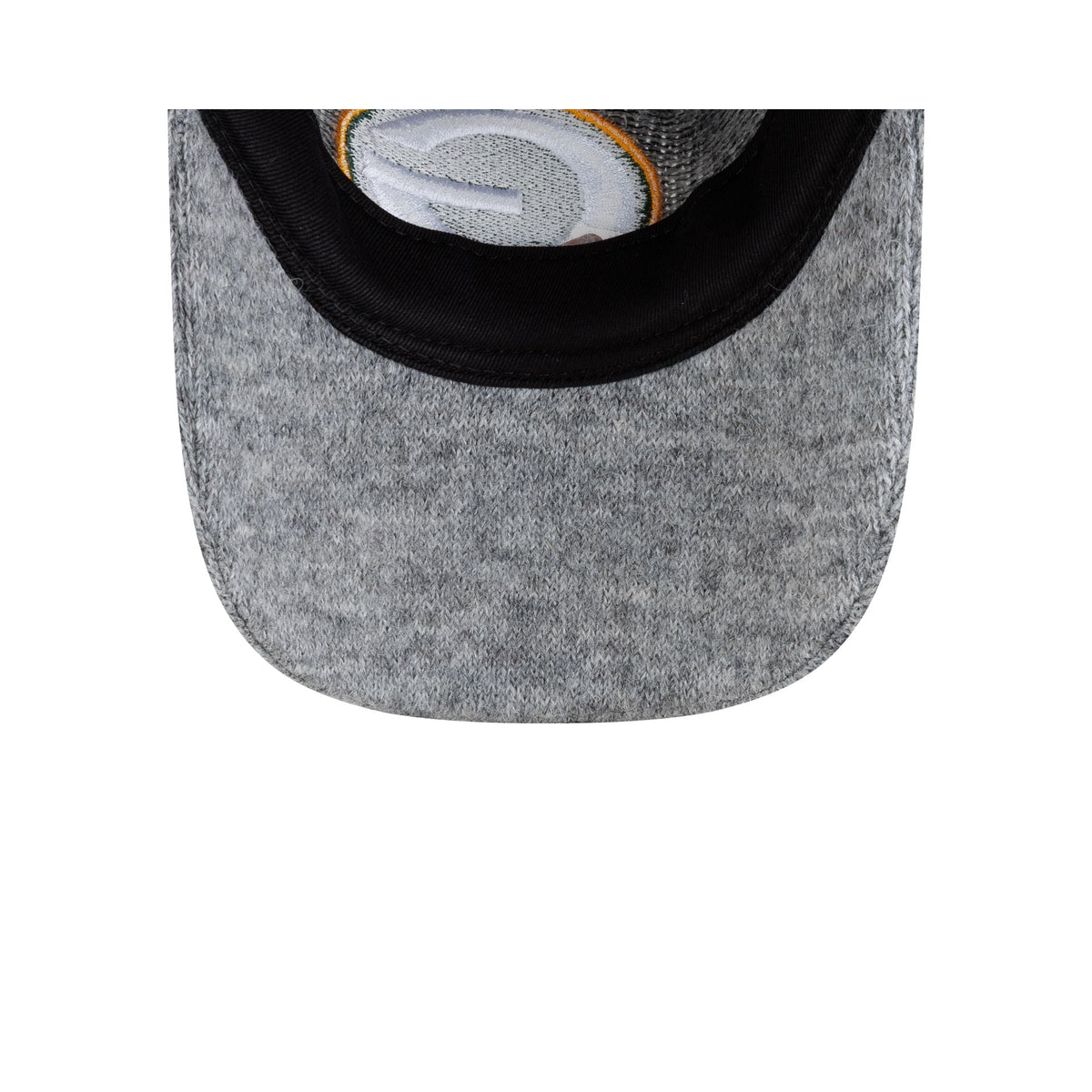 Green Bay Packers Gray Wool 9TWENTY Adjustable Hat
