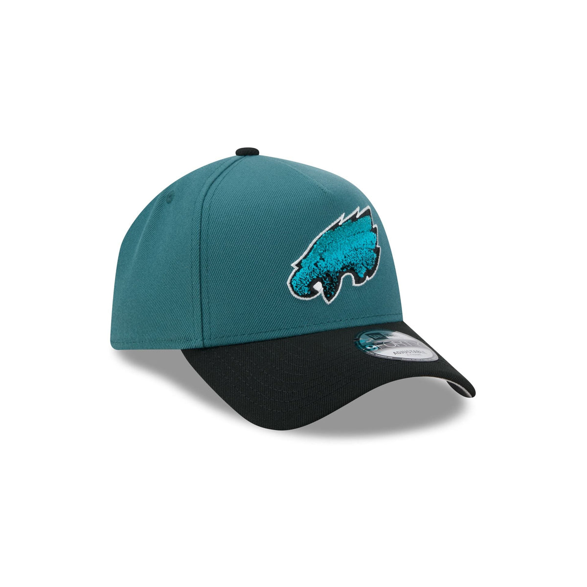 Philadelphia Eagles Fade Logo 9FORTY A-Frame Snapback Hat