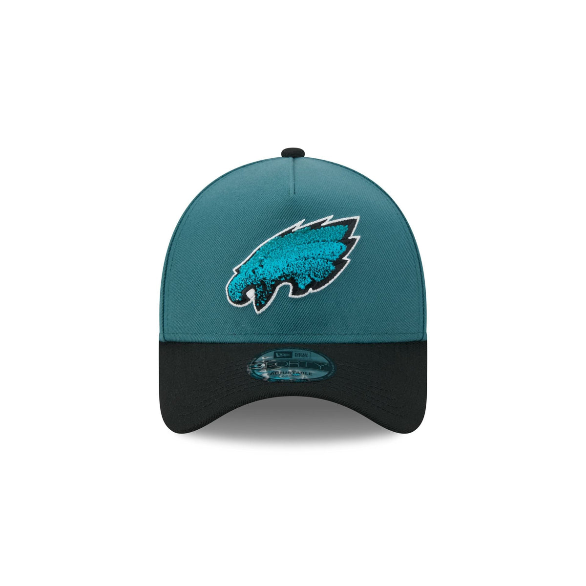 Philadelphia Eagles Fade Logo 9FORTY A-Frame Snapback Hat