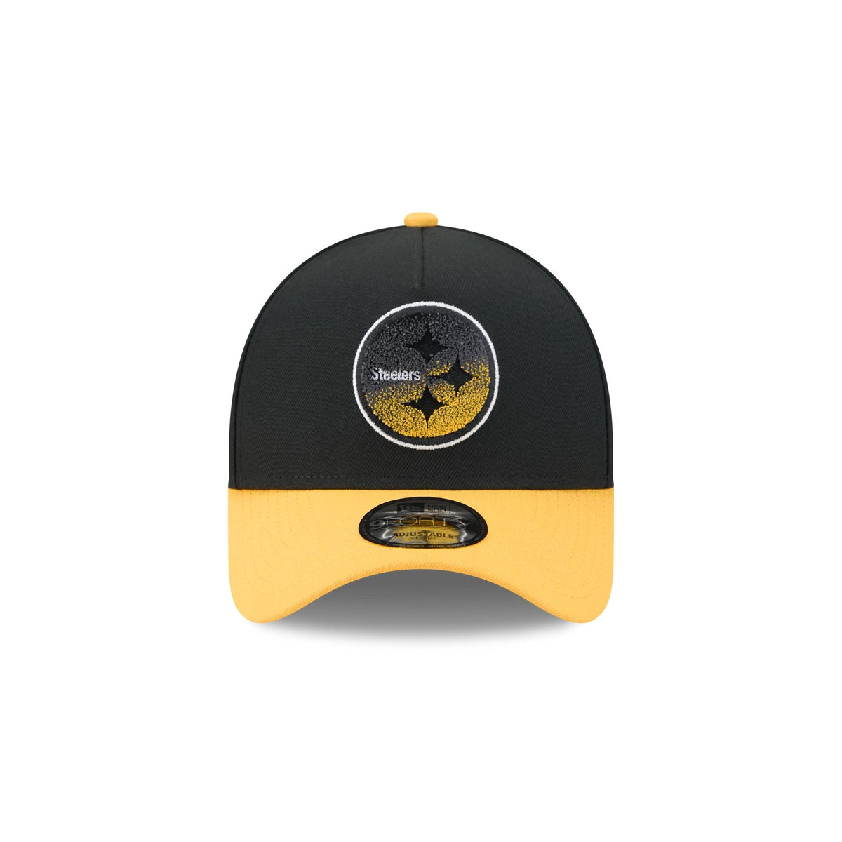 Pittsburgh Steelers Fade Logo 9FORTY A-Frame Snapback Hat