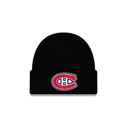 Montreal Canadiens Black Cuff Knit Beanie Hat