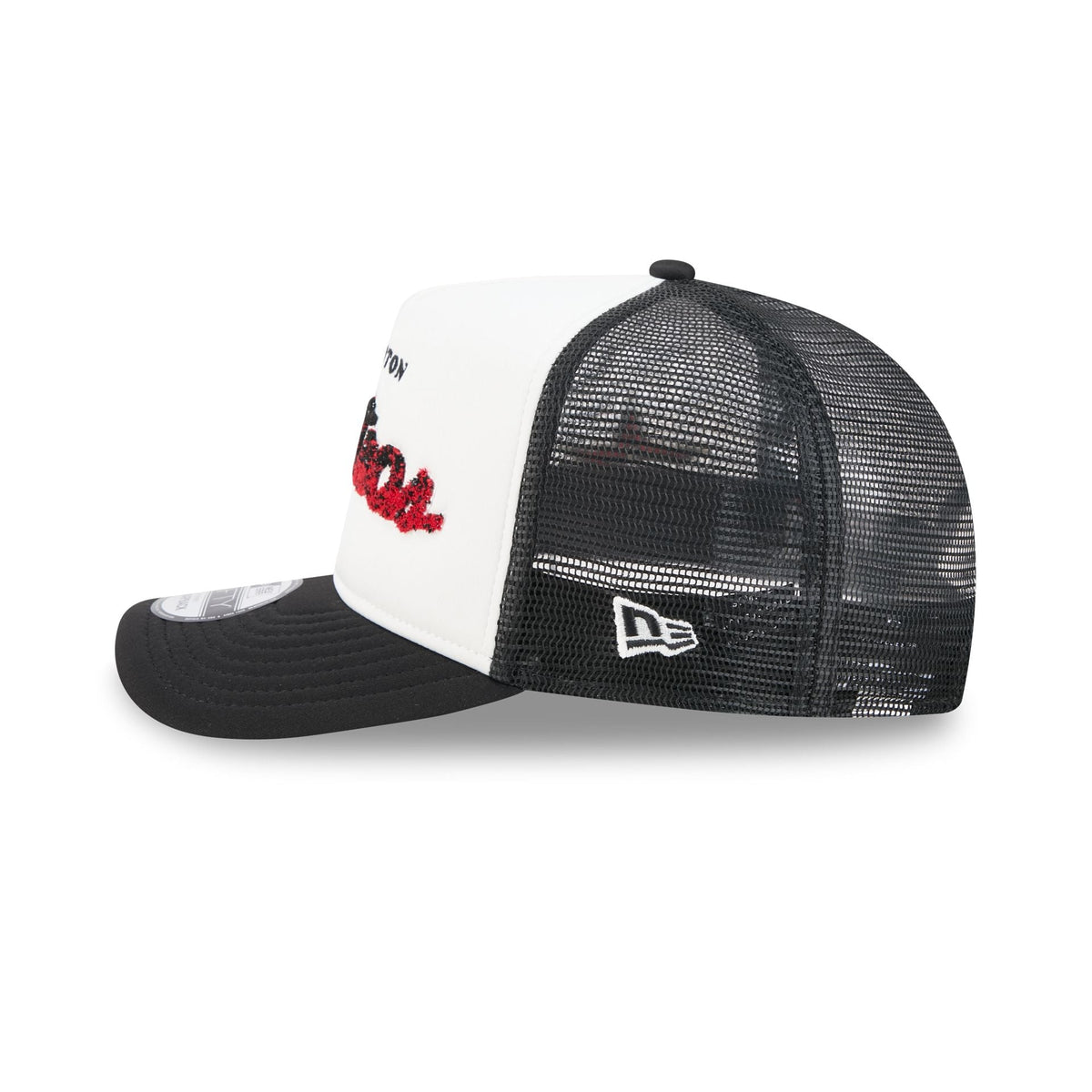 Houston Astros Fade Script 9FIFTY A-Frame Trucker Hat