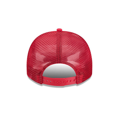 San Francisco 49ers Fade Script 9FIFTY A-Frame Trucker Hat