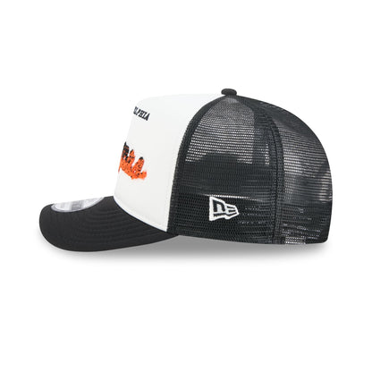 Philadelphia Flyers Fade Script 9FIFTY A-Frame Trucker Hat