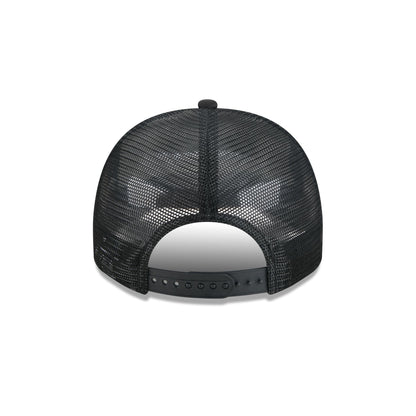 Boston Bruins Fade Script 9FIFTY A-Frame Trucker Hat