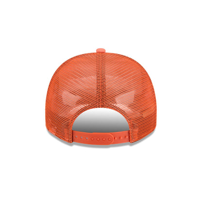 Buffalo Braves Fade Script 9FIFTY A-Frame Trucker Hat