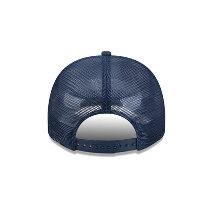 New England Patriots Fade Script 9FIFTY A-Frame Trucker Hat