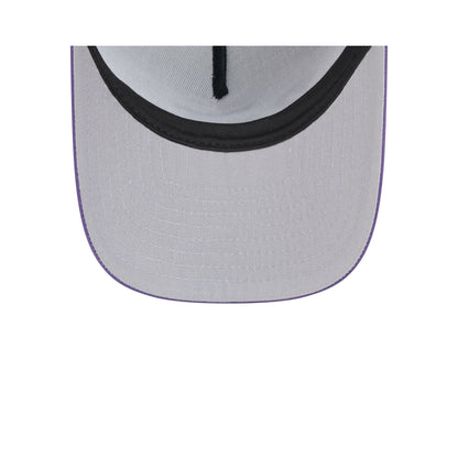 Toronto Raptors Fade Script 9FIFTY A-Frame Trucker Hat