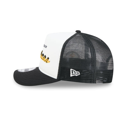 Pittsburgh Steelers Fade Script 9FIFTY A-Frame Trucker Hat