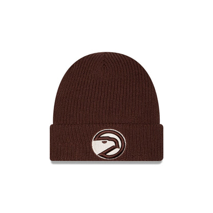 Atlanta Hawks Walnut Cuff Knit Beanie Hat