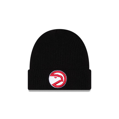 Atlanta Hawks Black Cuff Knit Beanie Hat