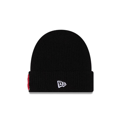 Atlanta Hawks Black Cuff Knit Beanie Hat
