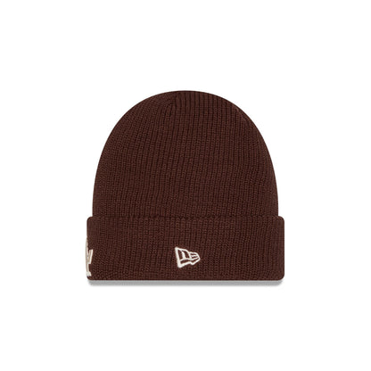 Los Angeles Dodgers Walnut Cuff Knit Beanie Hat