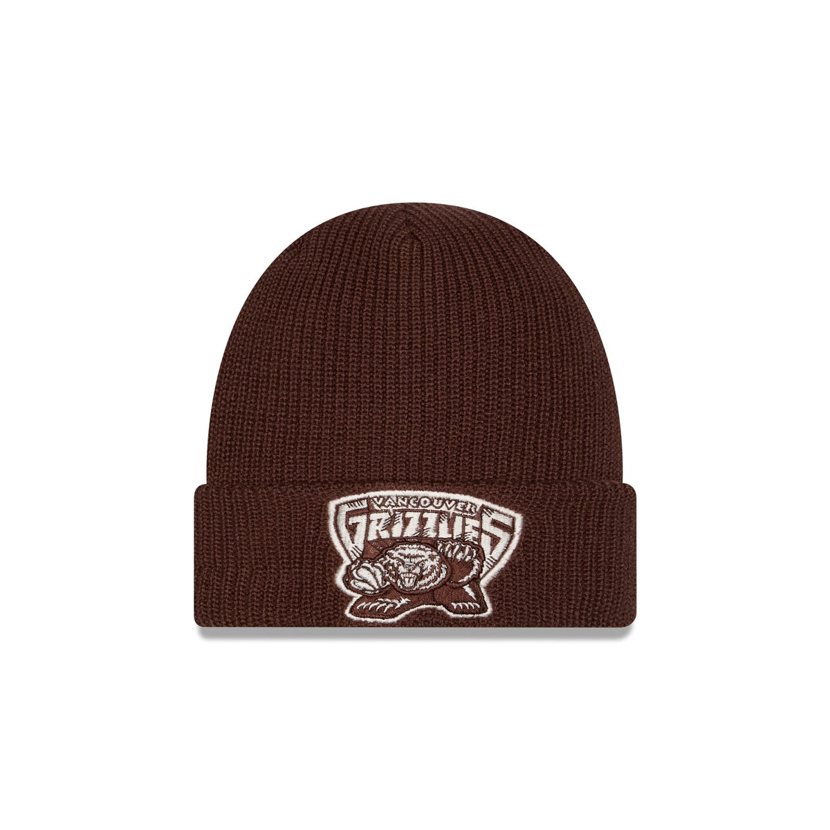 Vancouver Grizzlies Walnut Cuff Knit Beanie Hat