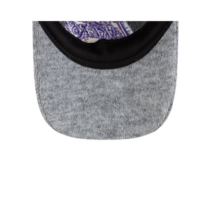 Los Angeles Lakers Gray Wool 9TWENTY Adjustable Hat