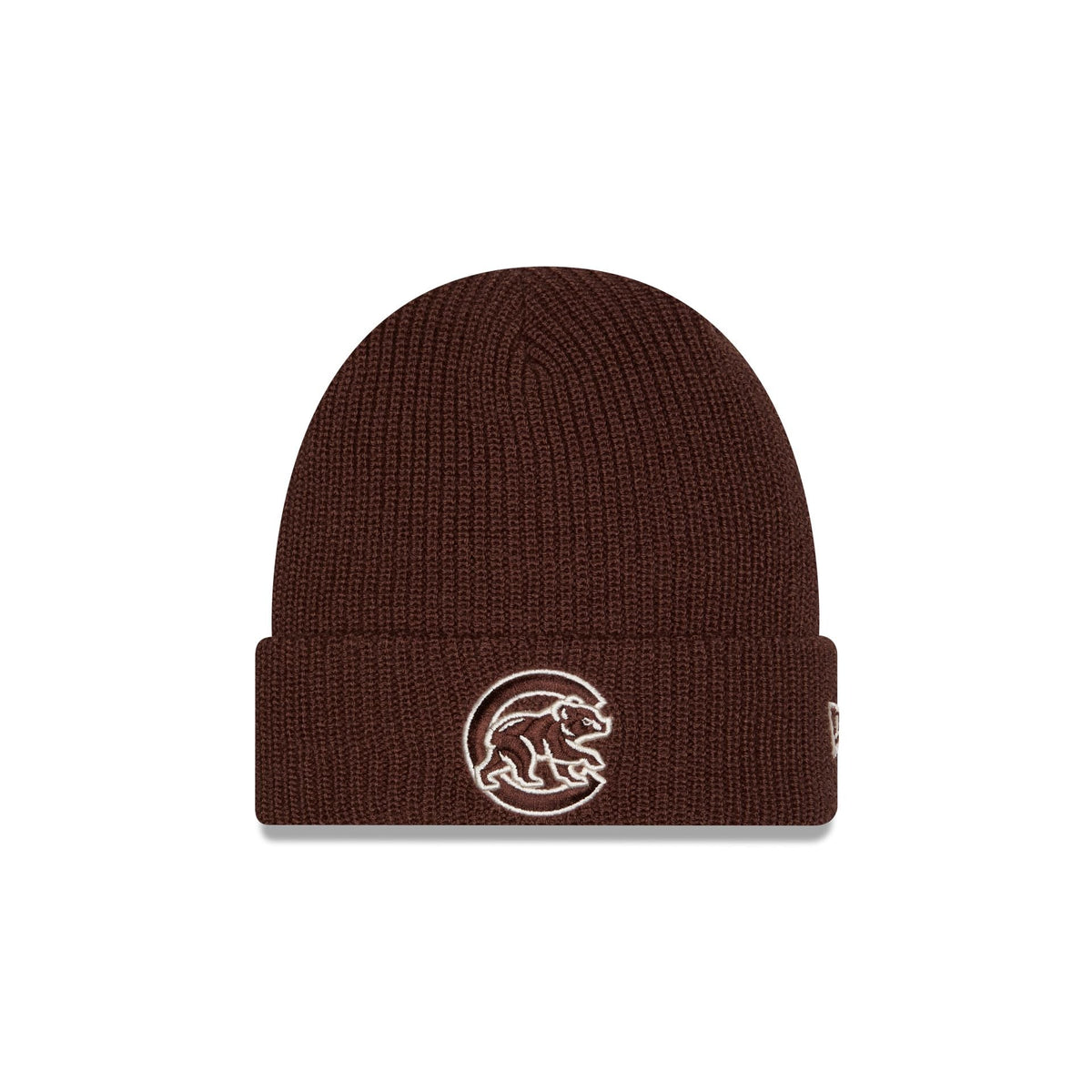 Chicago Cubs Walnut Cuff Knit Beanie Hat
