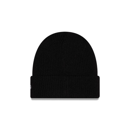 Chicago Cubs Black Cuff Knit Beanie Hat
