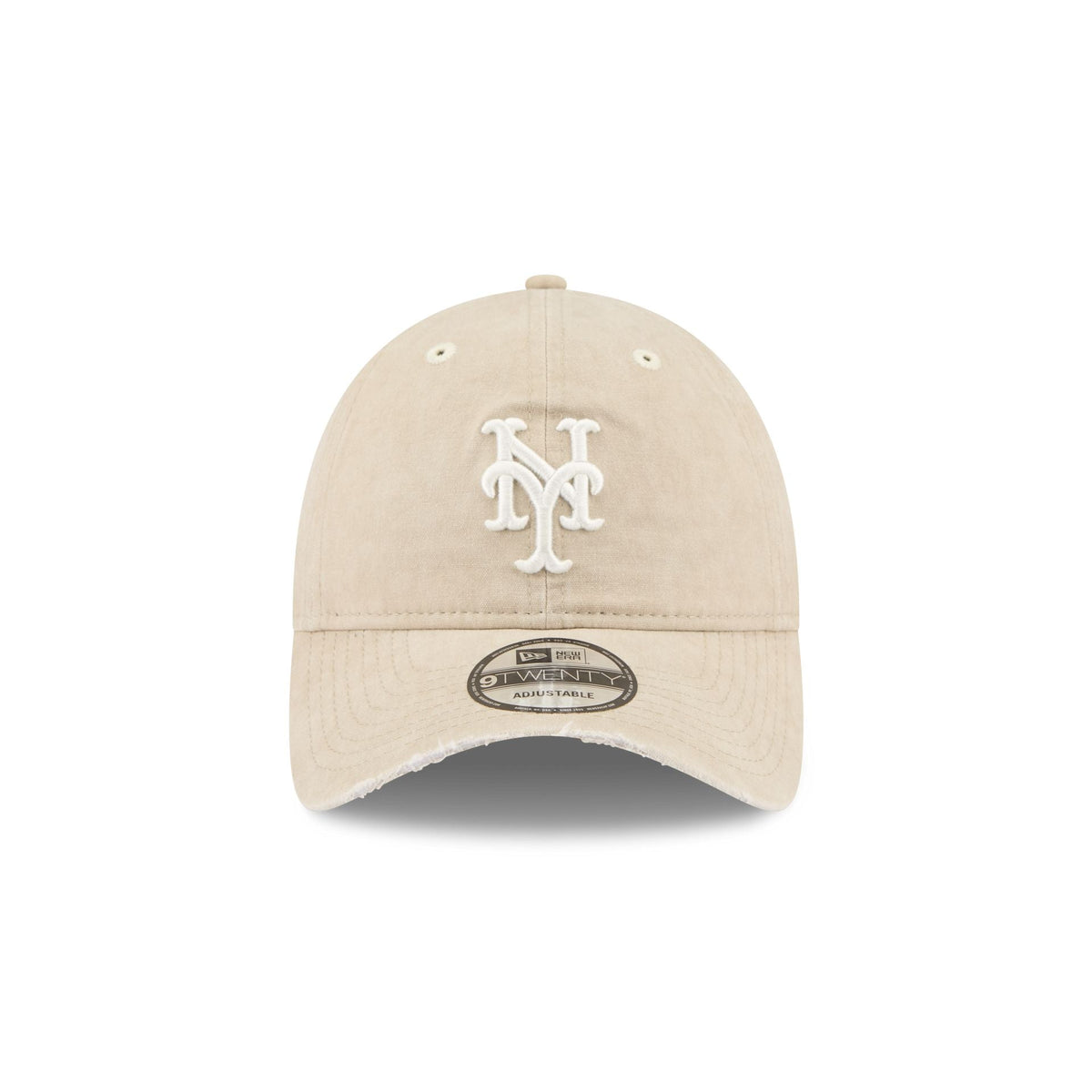 New York Mets Washed Stone Cotton 9TWENTY Adjustable Hat