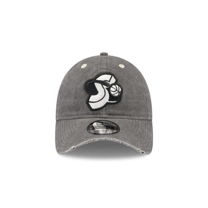 Seattle SuperSonics Washed Black Cotton 9TWENTY Adjustable Hat