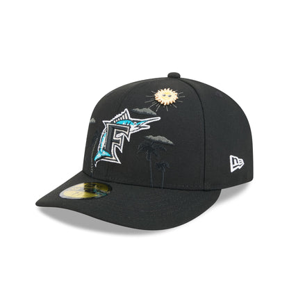 Miami Marlins Team Element 59FIFTY Fitted Hat