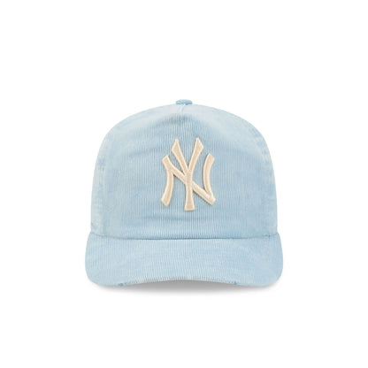 New York Yankees Sky Blue Washed Corduroy 19TWENTY Adjustable Hat