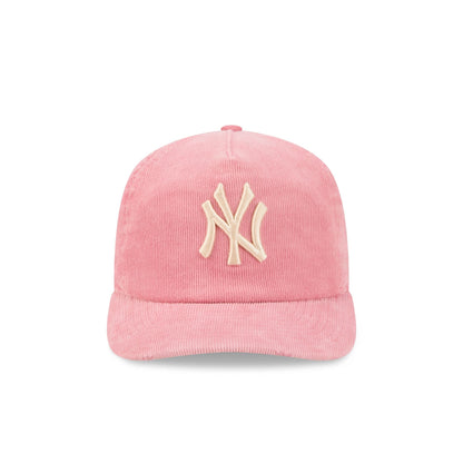 New York Yankees Pink Washed Corduroy 19TWENTY Adjustable Hat