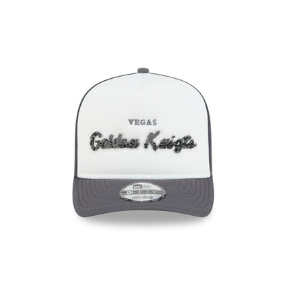 Vegas Golden Knights Fade Script 9FIFTY A-Frame Trucker Hat