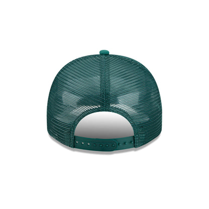 Athletics Fade Script 9FIFTY A-Frame Trucker Hat