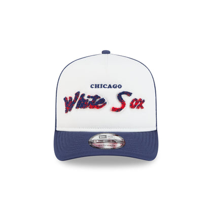 Chicago White Sox Fade Script 9FIFTY A-Frame Trucker Hat