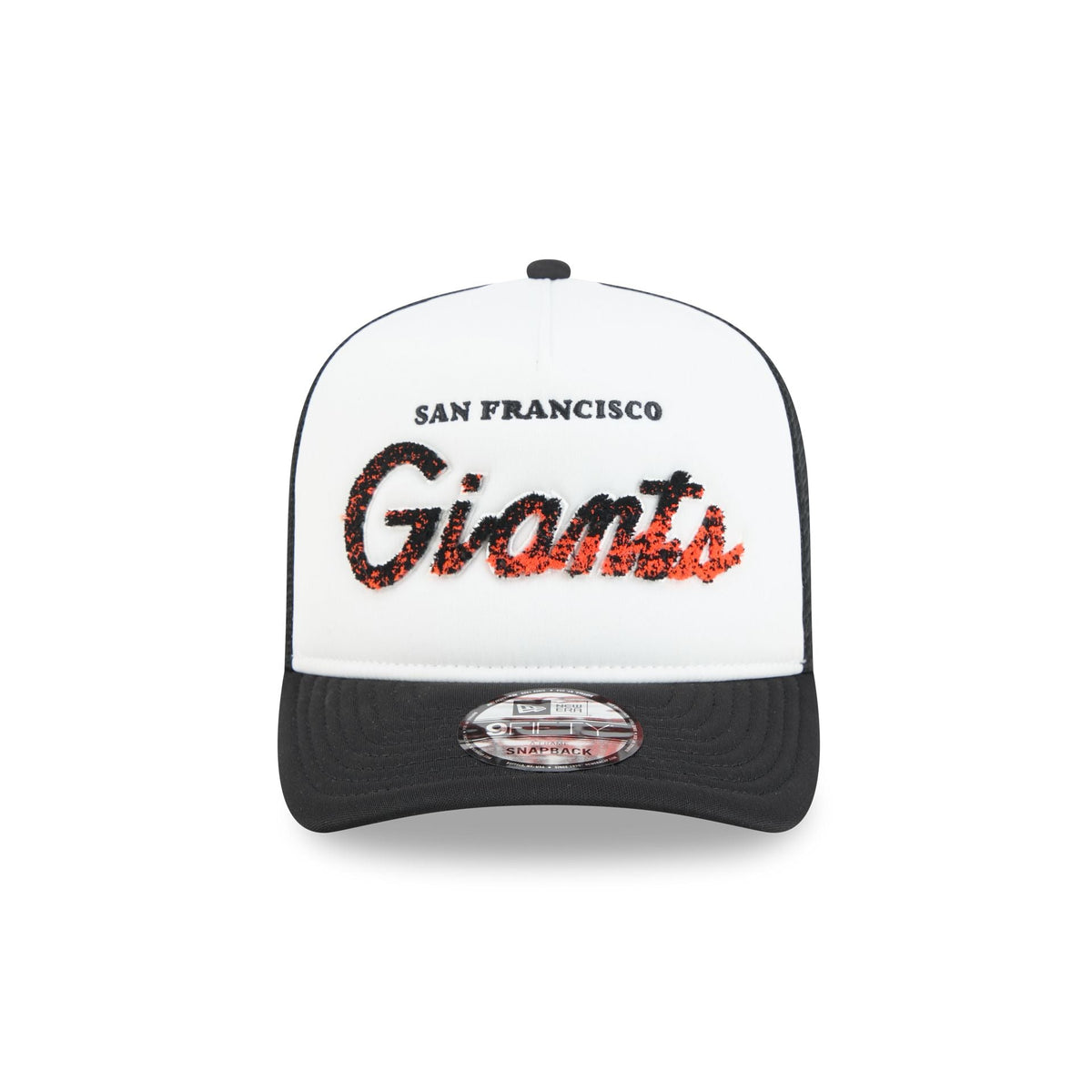 San Francisco Giants Fade Script 9FIFTY A-Frame Trucker Hat