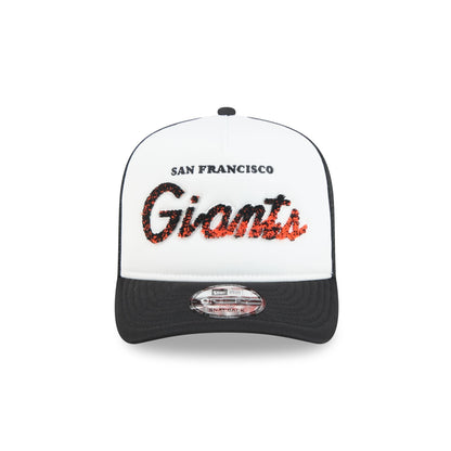 San Francisco Giants Fade Script 9FIFTY A-Frame Trucker Hat