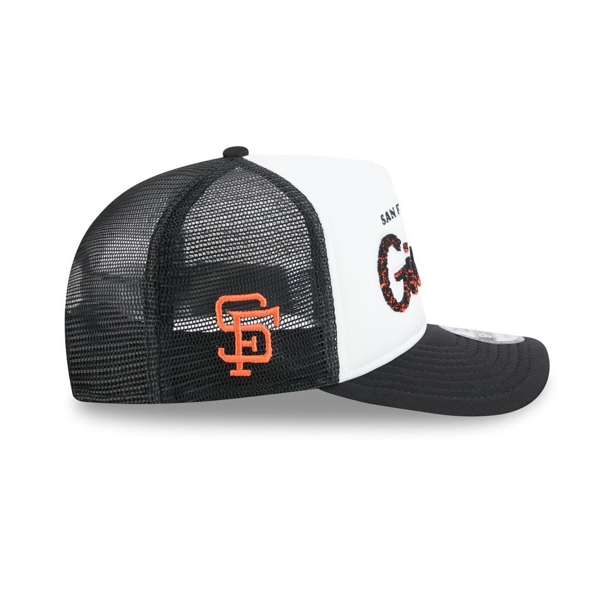 San Francisco Giants Fade Script 9FIFTY A-Frame Trucker Hat
