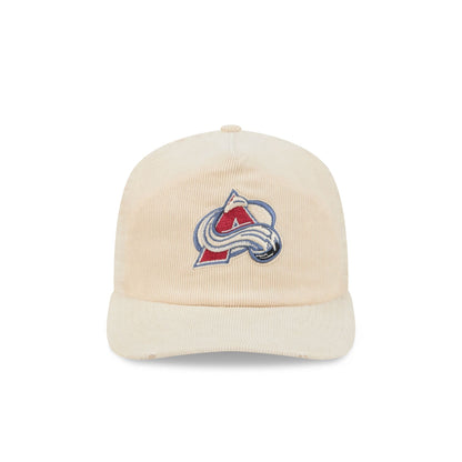 Colorado Avalanche Chrome Corduroy 19TWENTY Adjustable Hat