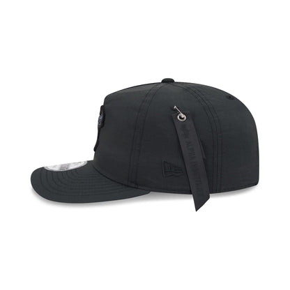 Alpha Industries x Chicago Bulls Black 19TWENTY Adjustable Hat