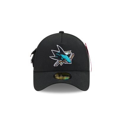 Alpha Industries x San Jose Sharks 59FORTY A-Frame Fitted Hat